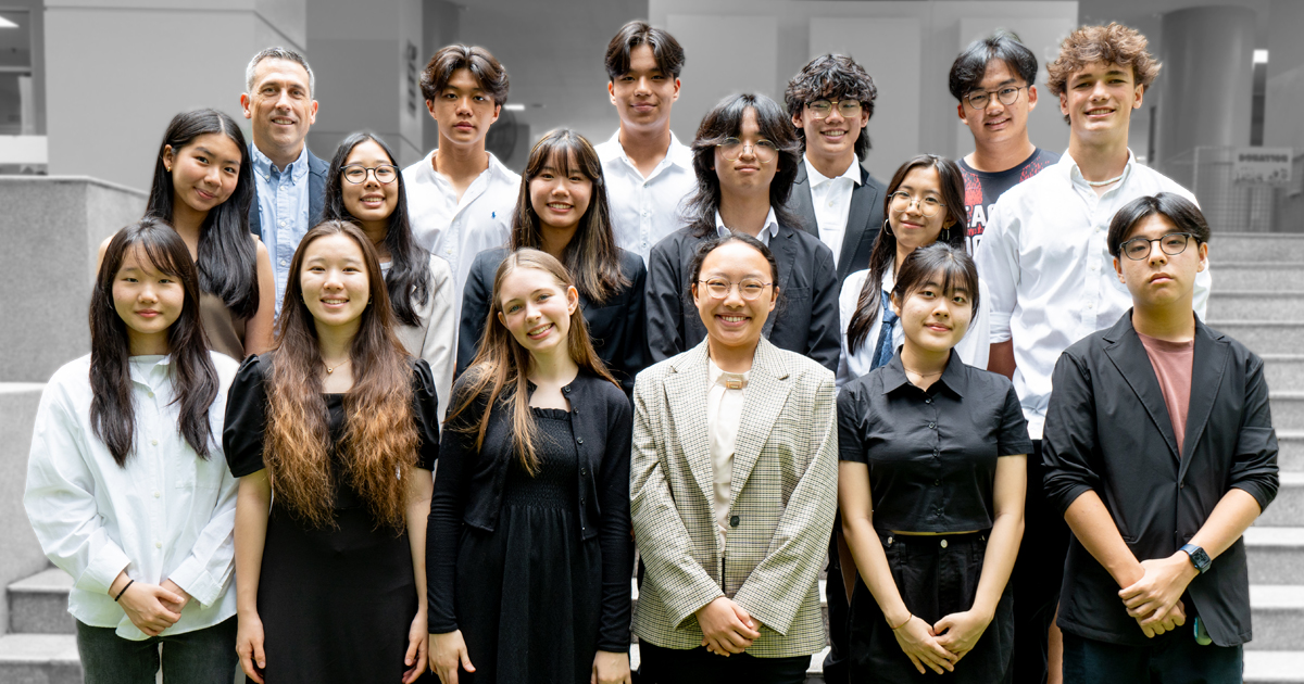 The Season 3 Students Incorporated team